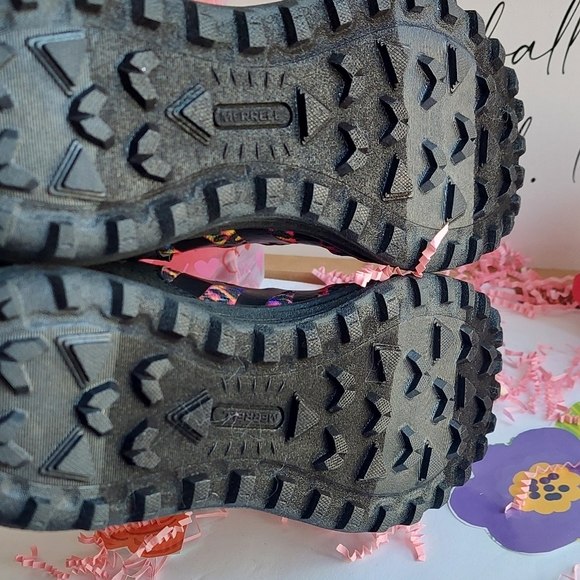 Brand New Merrell Sneakers Sz 5.5 Nova 3   Kids Rainbow Leopard - Picture 2 of 6